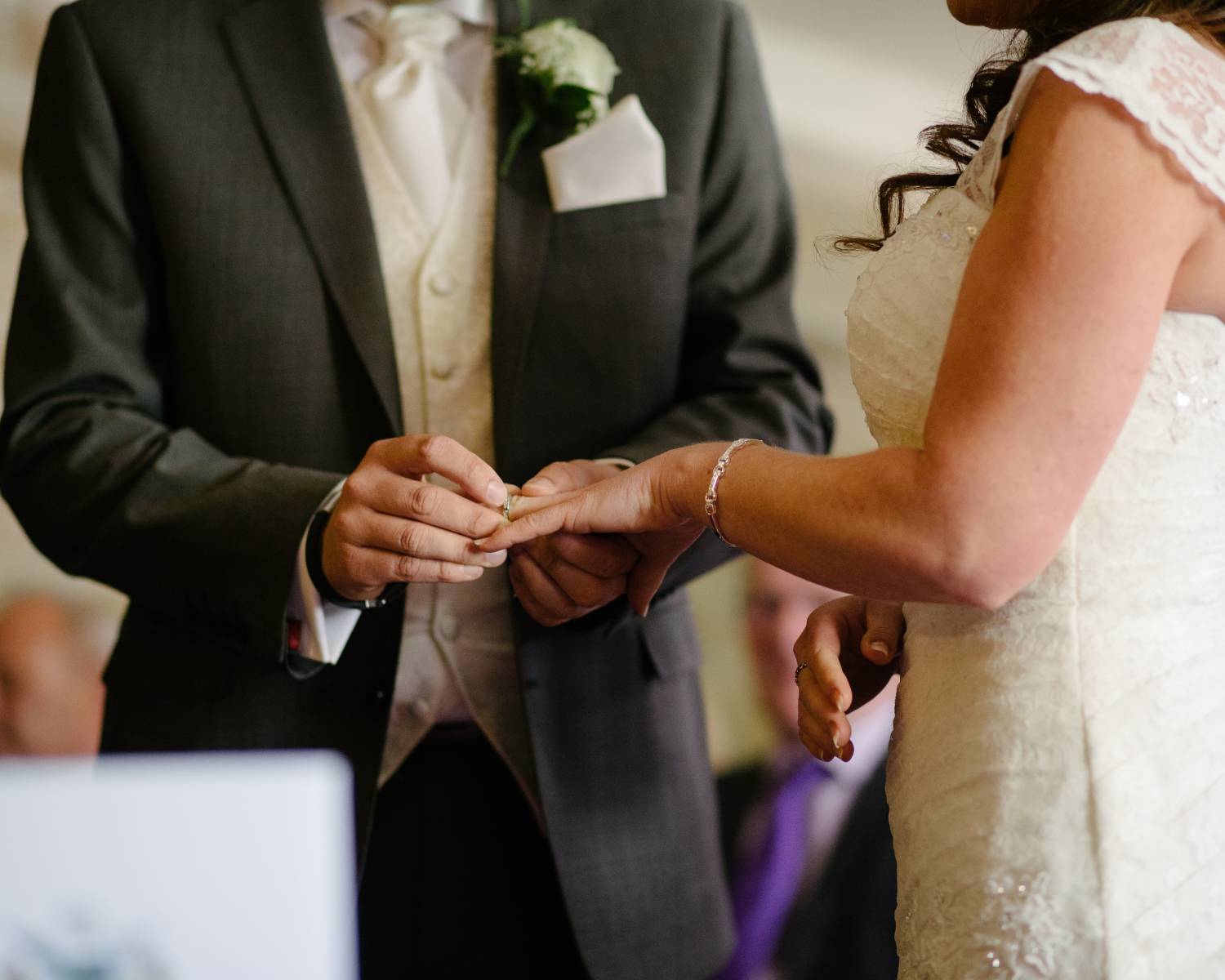 Magical moments such as wedding vows can create a wonderfully meaningful gift